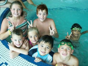 Children in Pool