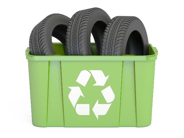 Tires in Recycle Bin