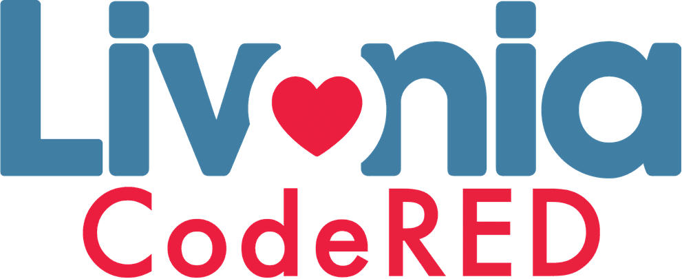 Livonia CodeRED Logo